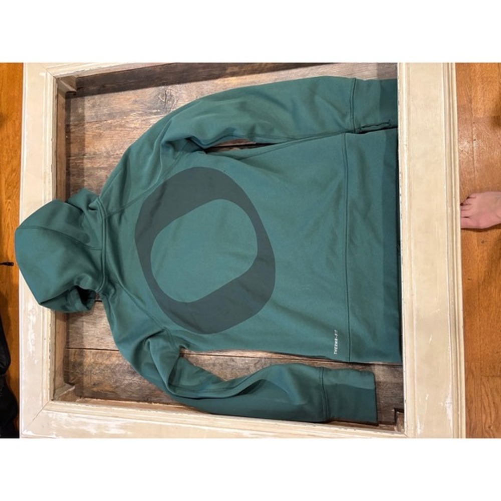 Nike university of Oregon ducks zip‎ up hoodie hooded sweatshirt - Picture 5 of 5